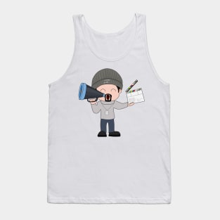 Director Lin cartoon | LMM Tank Top